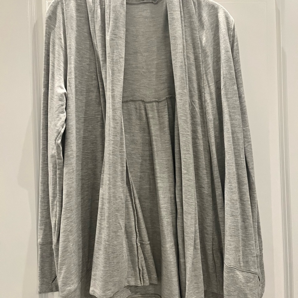 Target jersey knit open cardigan